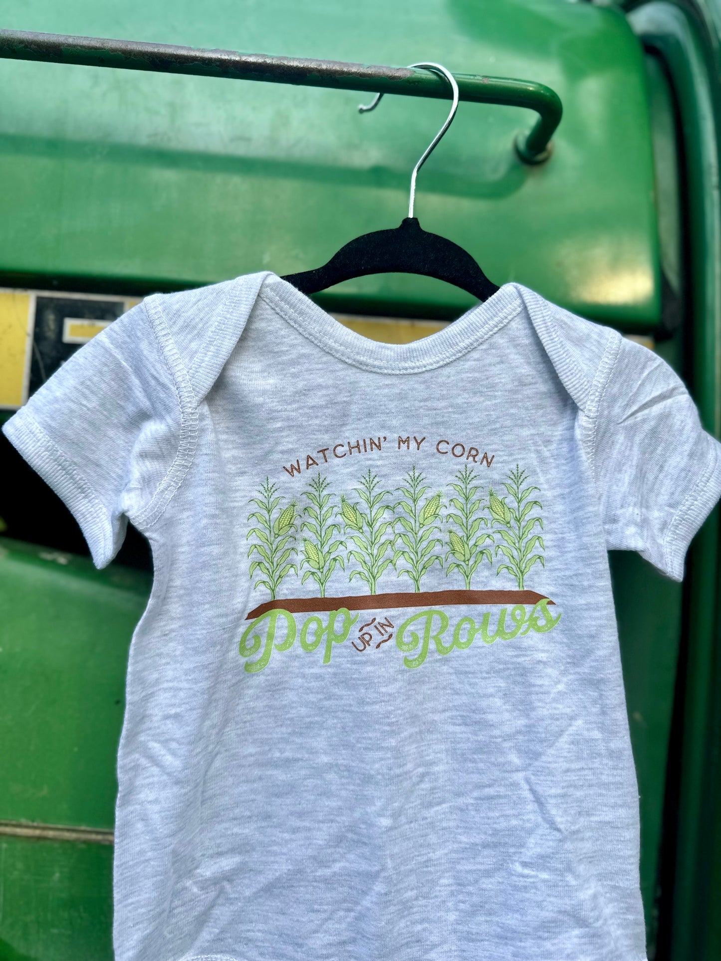 Watchin My Corn Pop Up in Rows | Infant + Toddler Tee